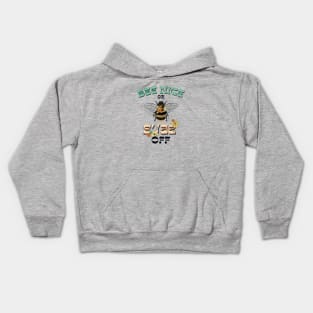 Bee Nice or Buzz Off Kids Hoodie